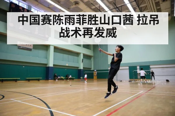 badminton court action